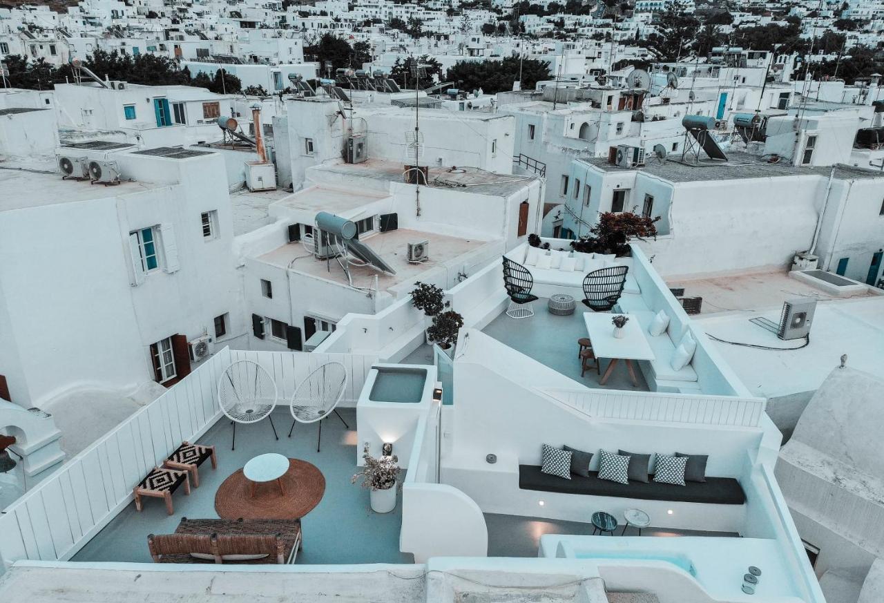 Roofs Of Chora (Adults Only) Villa Mykonos Town ภายนอก รูปภาพ